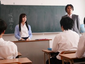 【蜗牛扑克】SSNI-559: 拜托谁来救救我！新任女教师「坂道みる（坂道美琉）」在男友面前被学生硬上！