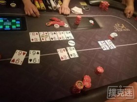 【蜗牛棋牌】火力十足的爆冷门头奖牌局:四条vs四条vs同花顺!