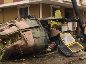 【蜗牛棋牌】土耳其一架军用直升机在居民区坠毁 致4人死亡