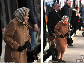 【蜗牛棋牌】92岁英女王独自现身伦敦火车站 搭普通列车去了这