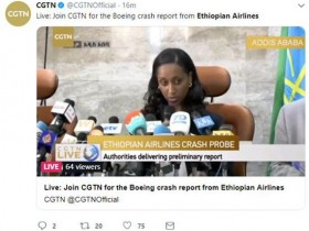【蜗牛棋牌】埃航空难报告公布 埃塞俄比亚交通部给出四个说法