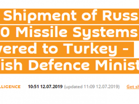 【蜗牛棋牌】土耳其国防部：第一批俄S-400部件已完成交付