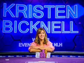 【蜗牛棋牌】牌坛战姬：Kristen Bicknell斩获扑克大师赛$25K NLH桂冠，Chance Kornuth又双叒叕荣获亚军