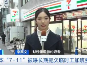 【蜗牛棋牌】日本7-11便利店曝多起丑闻 3万名员工被拖欠工资