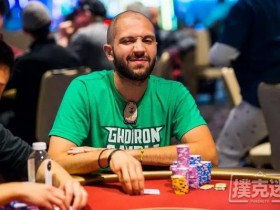 【蜗牛棋牌】AK翻前4bet,被暗三条淘汰出局