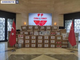 【蜗牛棋牌】土耳其中资企业和华人华侨向土耳其捐赠医疗物资
