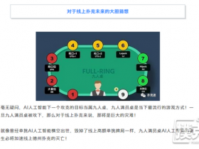 【蜗牛棋牌】亲身揭秘德州扑克线上扑克机器人,这就是所谓的公平