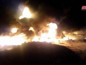 【蜗牛棋牌】叙利亚西部一油罐车爆炸引发大火