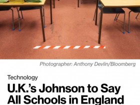【蜗牛棋牌】美媒：约翰逊将宣布英国所有学校3月8日开学