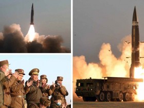 【蜗牛棋牌】朝鲜进行新型战术导弹试射