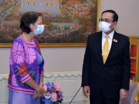 【蜗牛棋牌】泰国总理巴育会见联合国缅甸问题特别代表