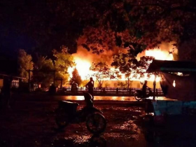 【蜗牛棋牌】缅甸实皆省一中学发生火灾 两名消防队员牺牲