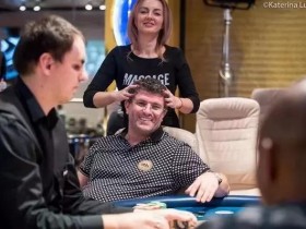 【蜗牛棋牌】国王扑克室老板在自家打超浪PLO拿下超大底池