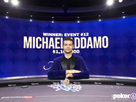 【蜗牛棋牌】Michael Addamo赢得背靠背赛事,获得扑克大师赛紫色外套