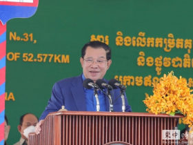 【蜗牛棋牌】柬埔寨媒体：洪森说越来越多柬埔寨人过春节