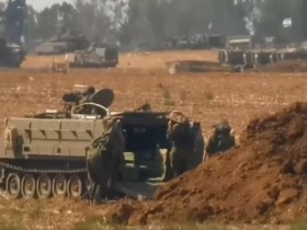 【蜗牛棋牌】以军称装甲车和地面部队已做好进入加沙地带的准备