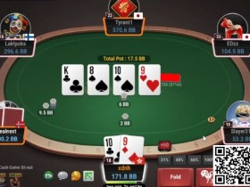 【EV扑克】牌局分析：没法摊牌时不bluff，可以摊牌时乱bluff