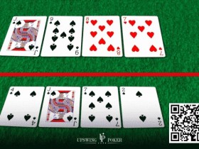 【EV扑克】玩法：碰上那种四张同色或四张连牌的牌面要怎么打？
