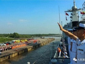 【蜗牛棋牌】中国海军编队抵达缅甸开始友好访问