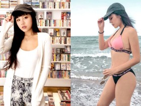 【蜗牛棋牌】超強S線!人氣美妝部落客「Renee」光澤秀髮透出魅惑電眼,火辣蜜桃更曬在海岸線!