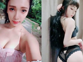 【蜗牛棋牌】正妹MI美伊「背後曲線辣暈了」,「渾圓翹臀」誘惑力超深!