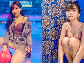 【蜗牛棋牌】清甜牙套妹「陳曉彤Tiffany」兩顆「保齡球超厚重」,燦爛甜笑點燃男粉戀愛希望!