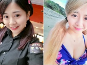 【蜗牛棋牌】生意超好！麥當勞「爆乳女店員」胸胸的好可愛！每天都找她買奶茶就飽啦！