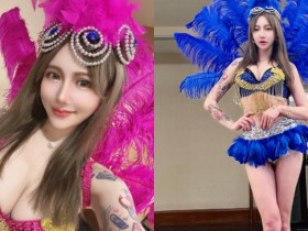 【蜗牛棋牌】火辣森巴舞女郎「FISH葉魚魚」秀性感蜜腿 曼妙身材好撩慾