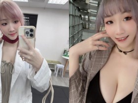 【蜗牛棋牌】巨乳正妹藥劑師頂低溫火辣外拍 笑稱自己變成「大冰奶」!