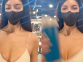 【蜗牛棋牌】長腿女神《羅莉Rolly》化身復古泡沫紅茶機狂搖乳清和乳球!