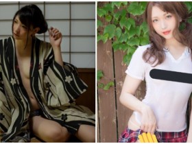 【蜗牛棋牌】沒有最色只有更色!日本「色氣網紅」あまつ様裸身披上浴衣,火辣身材若隱若現!