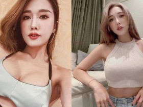 【蜗牛棋牌】正妹DJ「黃聿希Victoria」超火辣挖空視角,「纖腰辣乳曲線」讓放歌場面嗨爆!