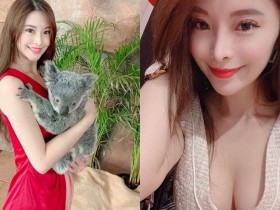 【蜗牛棋牌】正妹小紜兒Heidi「火辣抱無尾熊」,不科學的好身材太逆天了!