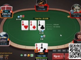 【EV扑克】牌局分析:Don’t fold sets