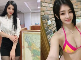 【蜗牛棋牌】性感OL「小桃子」包臀窄裙展現完美曲線 有這種同事都沒心工作了