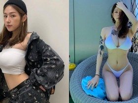 【蜗牛棋牌】超火辣「性感巨乳正妹」,臉蛋身材都犯規!鄉民大喊:這刺青我很可以!