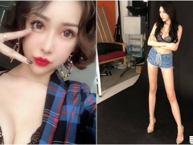 【蜗牛棋牌】真的好像明日花!性感女郎龔映璇「蕾絲美乳」好誘惑,修長美腿讓人煞不住車~