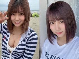 【蜗牛棋牌】隱乳小清新「岩橋さき」比基尼辣炸飽滿事業線 純真燦笑「微露小虎牙」可愛到犯規