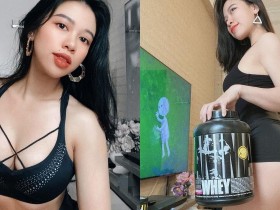 【蜗牛棋牌】超猛健身女將「肥美翹臀」好Q彈!高蛋白不離手難怪「前凸後翹」練超好!