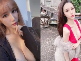 【蜗牛棋牌】中空外套才是王道!Ecup巨乳甜心「夢夢MonMon」水滴奶罩不住,雪白雙峰兇猛墜出!