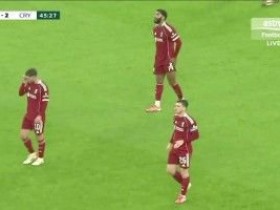 【蜗牛棋牌】近7场6负!利物浦大轮换0-3水晶宫联赛杯出局 萨尔双响