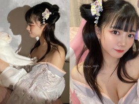 【蜗牛棋牌】嫦娥駕到!「可凡Kofan」中秋掛上白皙玉兔,無害眼神讓宅男跪求領養