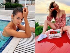 【蜗牛棋牌】微乳妹「背後逆襲」放送火辣翹臀 「蜜桃必殺」釣出一票愛衝撞的網友