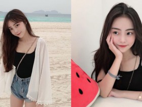 【蜗牛棋牌】已戀愛!大馬萌妹「Wenyek」不換泳衣也能征服海岸線,清新甜笑噴發超強女友力!