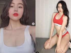 【蜗牛棋牌】正妹養眼運動內衣「誘惑力十足」,挑逗的魅惑眼神太撩人!