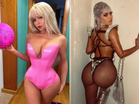 【蜗牛棋牌】全世界最強Body「Demi Rose」萬聖節極度性感「小惡魔挑逗」 誰不願意向她出賣靈魂?