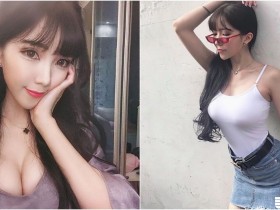 【蜗牛棋牌】S型好身材出沒!「甜美奶妹」胸前溝溝好誘惑!「前凸後翹」回頭率超高啊!