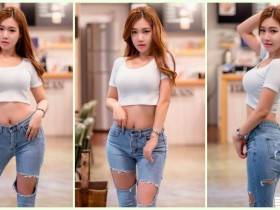 【蜗牛棋牌】血脈噴張!超性感「白皙大奶妹」水蛇腰好誘人!邪惡的「逆天美腿」讓人好衝動…