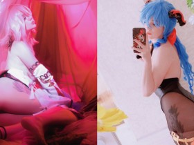 【蜗牛棋牌】神還原!俄羅斯版「真人娜美」腰束奶澎 二次元世界真實體現身材辣到爆