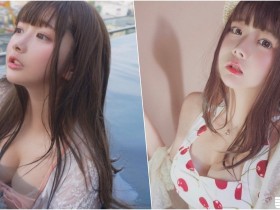 【蜗牛棋牌】水中芙蓉!超甜美萌妹子擁有「豐滿少女酥胸」!巨大反差真的太邪惡了啦!